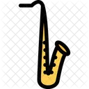 Saxophone Music Concert Icon