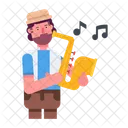 Saxophonist  Icône