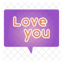 I Love You Love Letter Icon