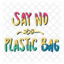 Say no to plastic bag  Icon
