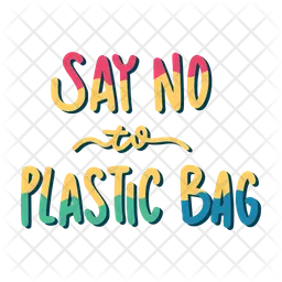 Say no to plastic bag  Icon