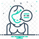 Says Speak Convey Icon