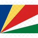 Seychelles Sc Drapeaux Iso Icône