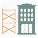Scaffold Construction Architecture Icon
