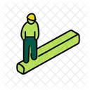 Scaffold Construction Structure Icon