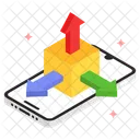 Scalability Data Cloud Computing Icon