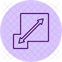 Scalability Pentaglow Icon