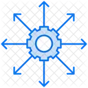 Scalable Expand Resize Icon