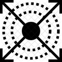 데이터베이스 기하학적 디자인 패턴 아이콘