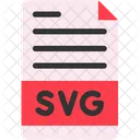 Scalable Vector Graphics File Document File Icon