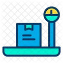 Package Checking Parcel Checking Weight Checking Icon