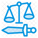 Scale Jusitce Court Icon