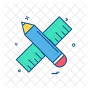 Scale Pencil Stationary Icon