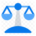Scale Balanced Justice Icon