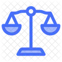 Scale Attorney Lawyer Icon