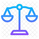 Scale Attorney Lawyer Icon