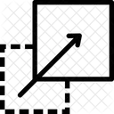 Scale Measurement Geometry Icon