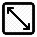 Scale Wide Resize Icon