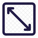 Scale Wide Resize Icon