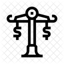 Scale Justice Money Icon