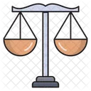 Scale Justice Bank Icon