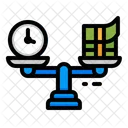 Scale Weighing Investment Icon