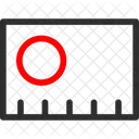 Scale Length Measure Icon