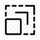 Scale Up Resize Icon