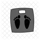 Black Monochrome Scales Illustration Scales Scale Icon