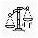 Scales Tipping Favor Icon