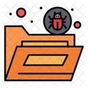 Bug File Folder Icon