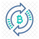 Bitcoin Scambio Tempo Icon