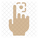 Scan Hand Gesture Icon