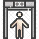 Scan Body Scanner Security Icon