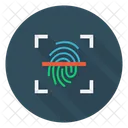 Scan Identity Thumbprint Icon