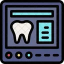 Digitalizacao Dente Atendimento Odontologico Ícone