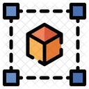 Scan Cube Scanning Icon