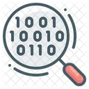 Code Code Search Magnifier Icon