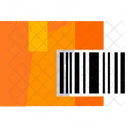 택배 스캔 상자 스캔 상자 바코드 아이콘