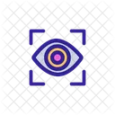 Biometric Verification Eye Icon