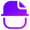 Scan File Document Scanner Digital File Scanner Icon