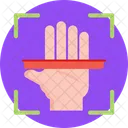 Scan Hand  Icon