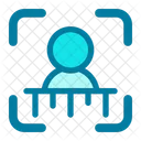 Scan Person Face Id Icon