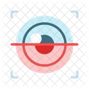 Scanner oculaire  Icône
