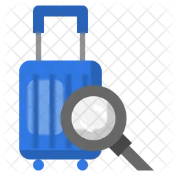 Scan Suitcase  Icon