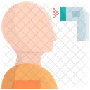 Forehead Infrared Thermometer Icon