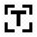 Scan Text Letter Icon