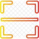 Scannen Fingerabdruck Sicherheit Symbol