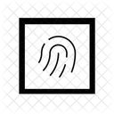 Scanner de impressão digital  Icon
