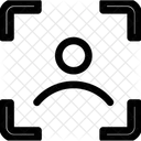Securite Identification Du Visage Scan Du Visage Icône